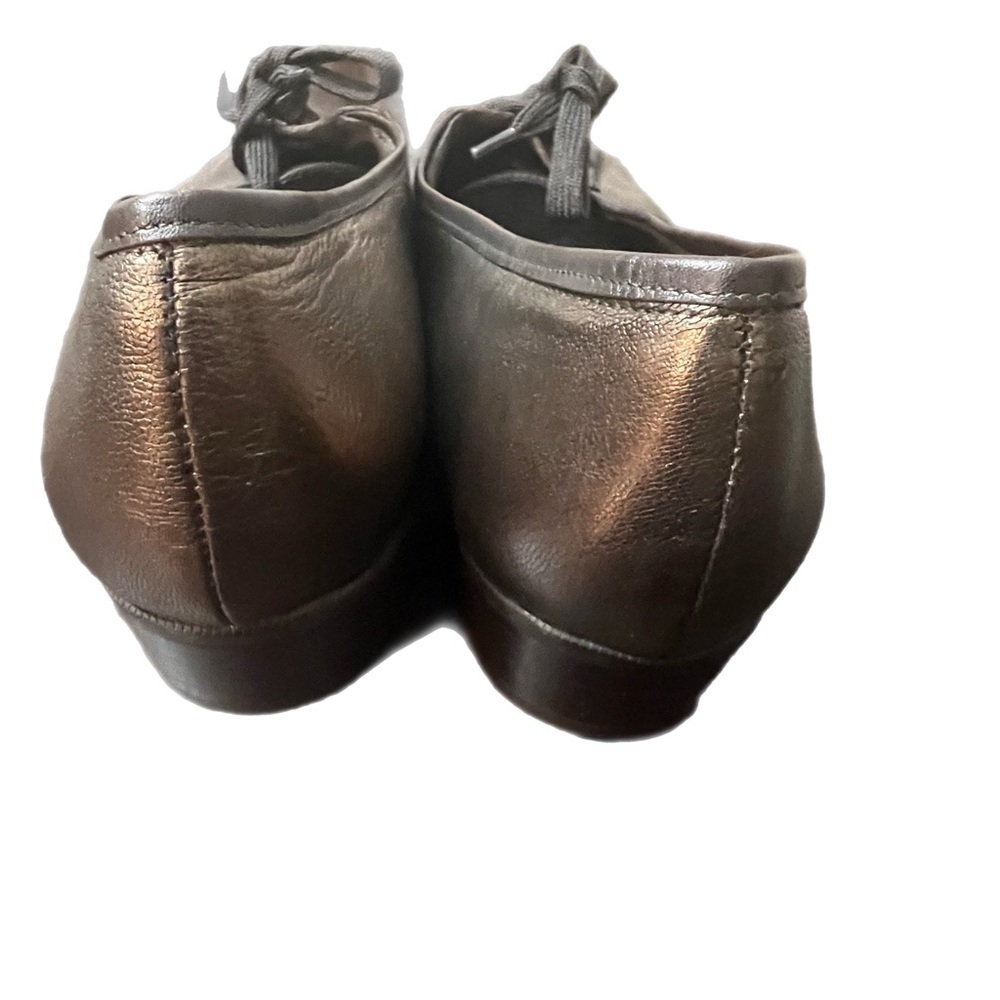 Munro American Ascot Bronze Leather Shoes Sz 14 - Picture 4 of 10